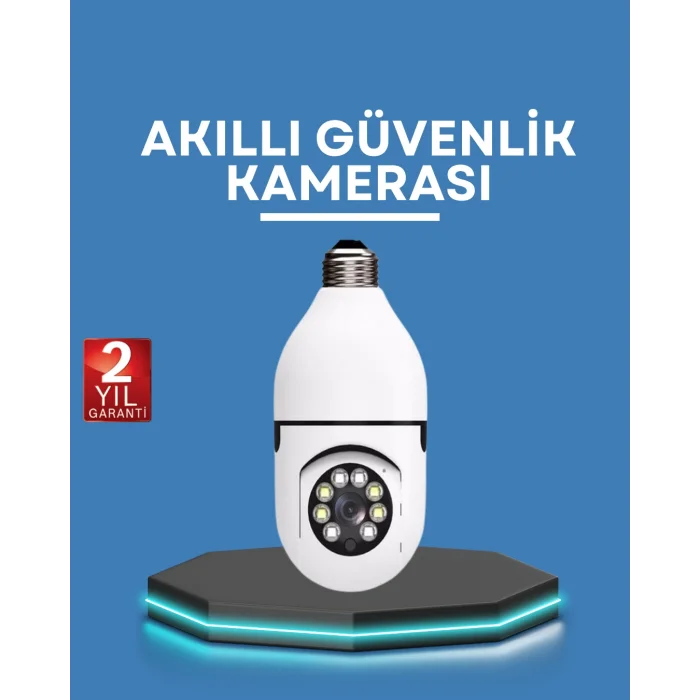 Akıllı Güvenlik Kamerası Full HD Görüntü ve Gece Görüş Özellikli