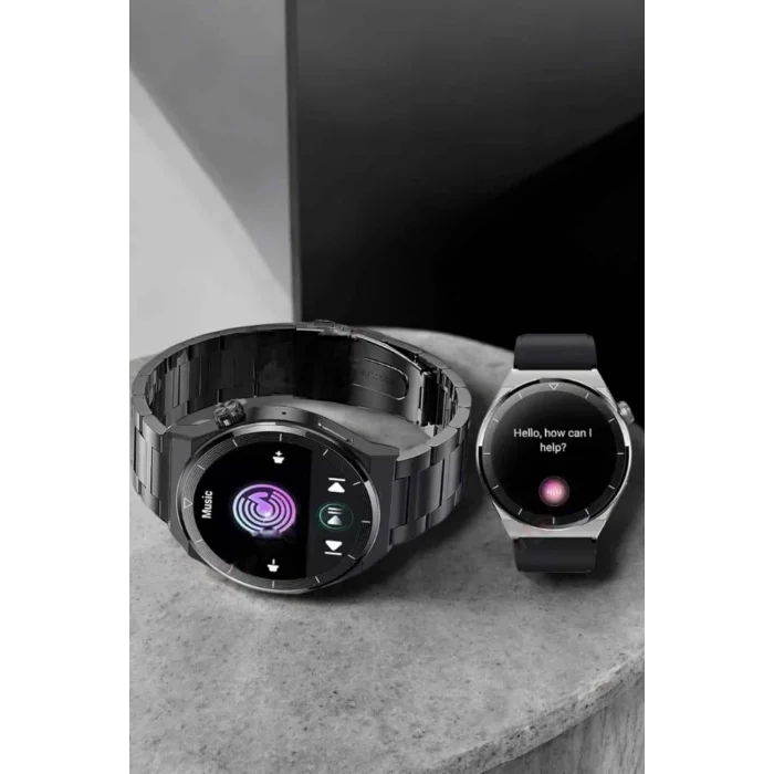 Akıllı Saat Arama Cevaplayan Titreşim Özelliğiyle Bildirim Görebilen