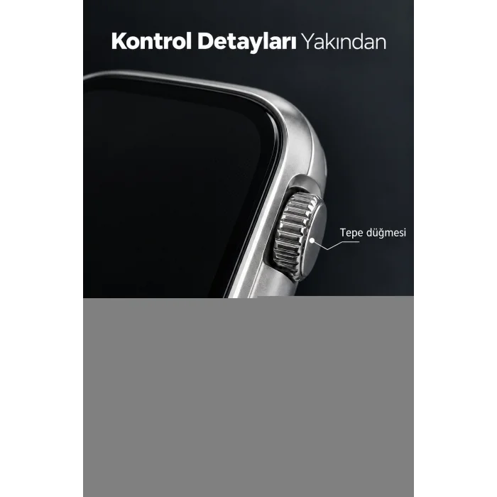 Akıllı Saat Bluetooth Aramalı ve 7 Kordonlu Set