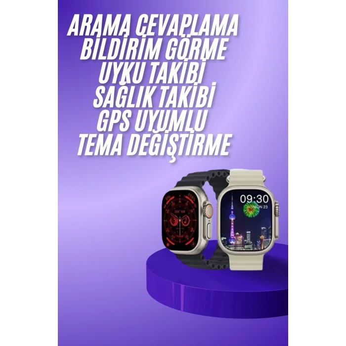 Akıllı Saat Bluetooth Bağlantılı Uyku ve Sağlık Takibi