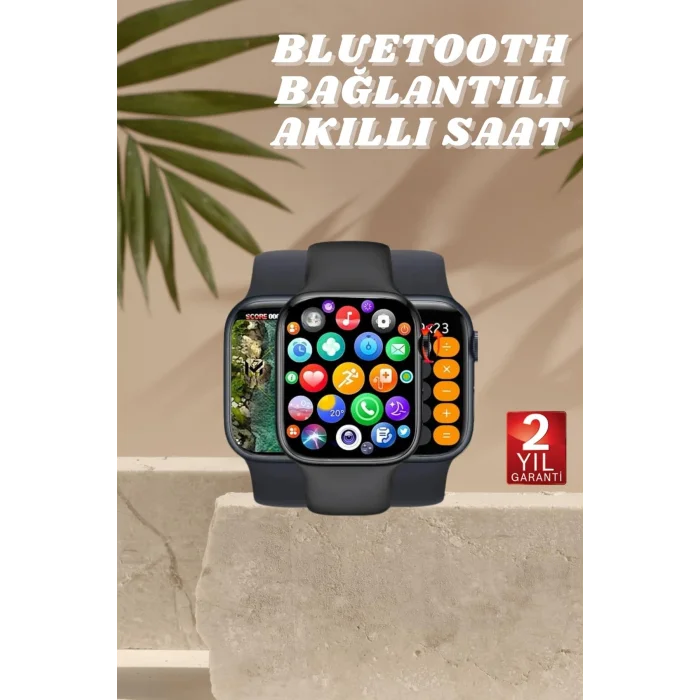 Akıllı Saat Nabız Ölçebilen Adımsayar Kalori Hesaplama Tema Değiştirme GPS Uyumlu