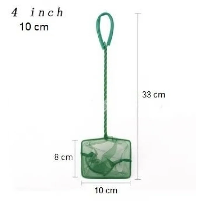 Akvaryum Balık Yakalama Kepçesi 4 inç 10 cm
