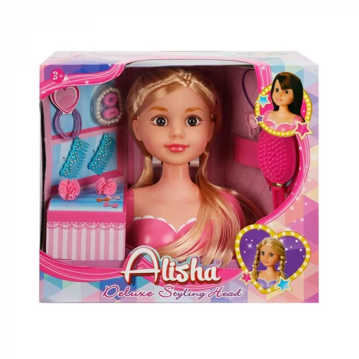 Alisha Delüks Büst Saç Tasarım Seti