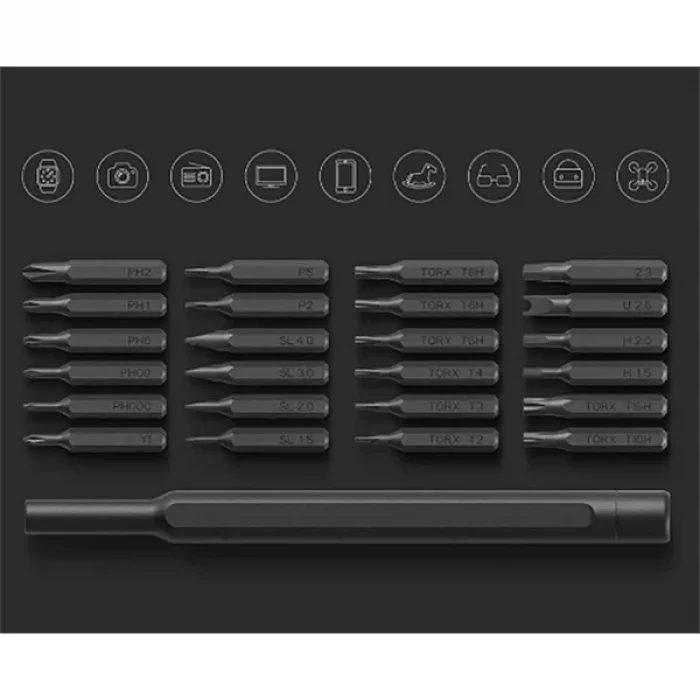 Ally 24in1 24 Parça Profesyonel Tornavida Seti-(5775)