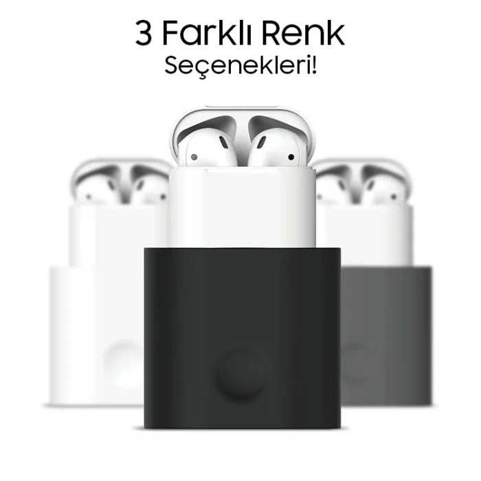 Ally Apple Airpods Boş Şarj Standı-(5775)