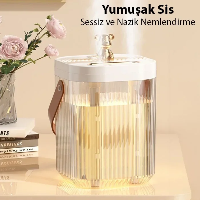 ALLY AquaBreeze 2000 Çift Buharlı 2L Ev Tipi Hava Nemlendirici-(5775)