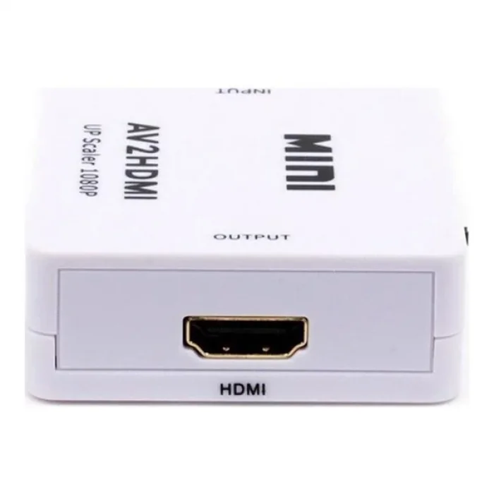 ALLY Av To HDMI Mini Switch Rca Composit Audio Video HDMI Görüntü Çevirici Full Hd ve 720P Dönüştürü-(5775)