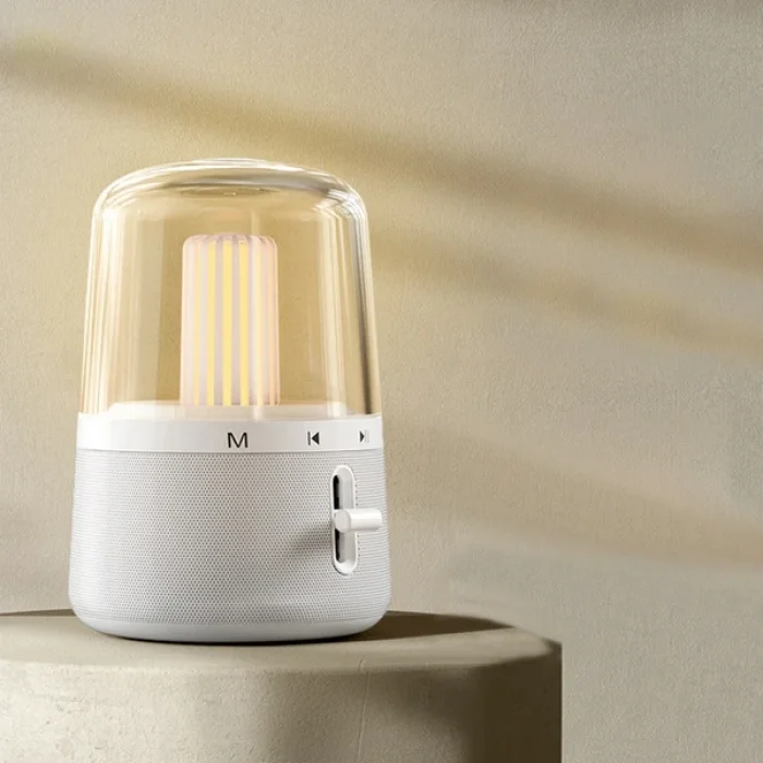 ALLY BS585 Masaüstü Gece Lambası Bluetooth Hoparlör-(5775)