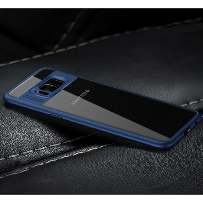 Ally Galaxy Note 8 Darbeya Dayanıklı Şeffaf Silikon Kılıf-(5775)