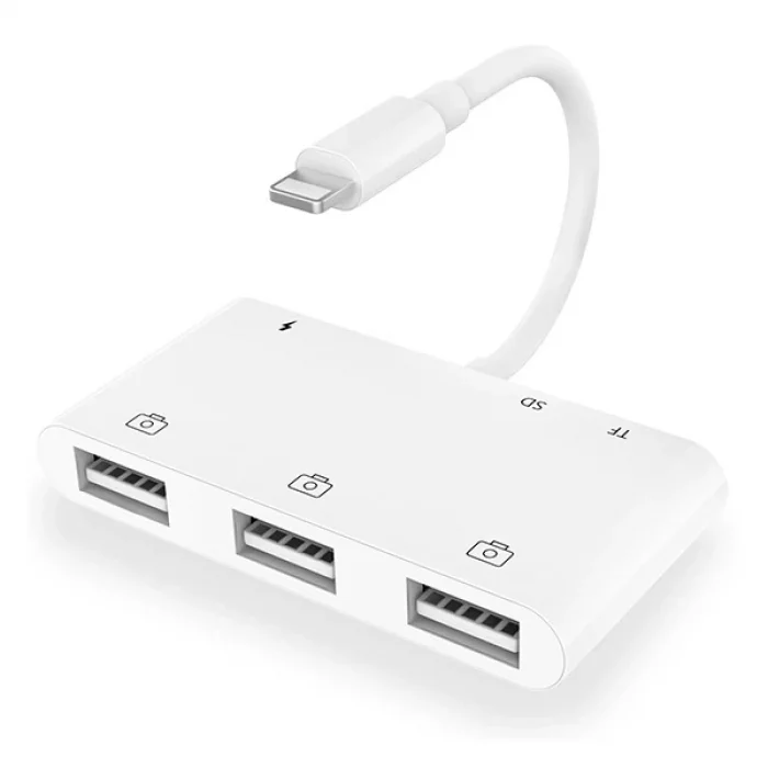 Ally İPhone Lightning To TfSd Card Reader Usb 3.Kamera Adaptörü-(5775)