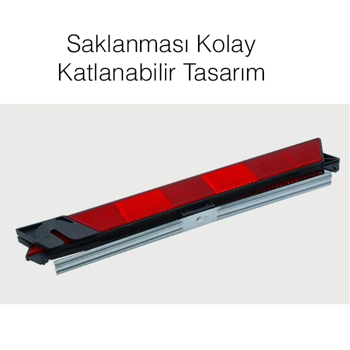 Ally Katlanabilir Araç Oto Acil Durum Arıza Reflektörü Yansıtıcı Dur İşareti-(5775)
