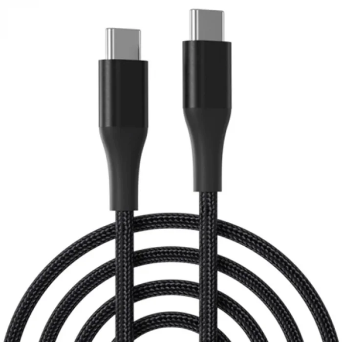 ALLY PD 100W 5A Hızlı Şarj Usb Type-C Kablo 1Metre Kevlar Kablo-(5775)
