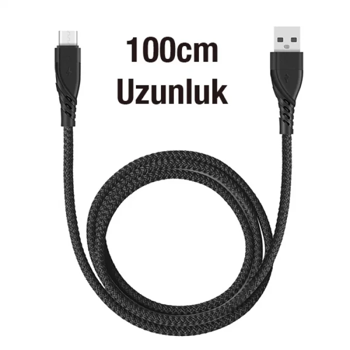 ALLY QC3.0 USB To Type-c Hızlı Şarj Kablosu-(5775)