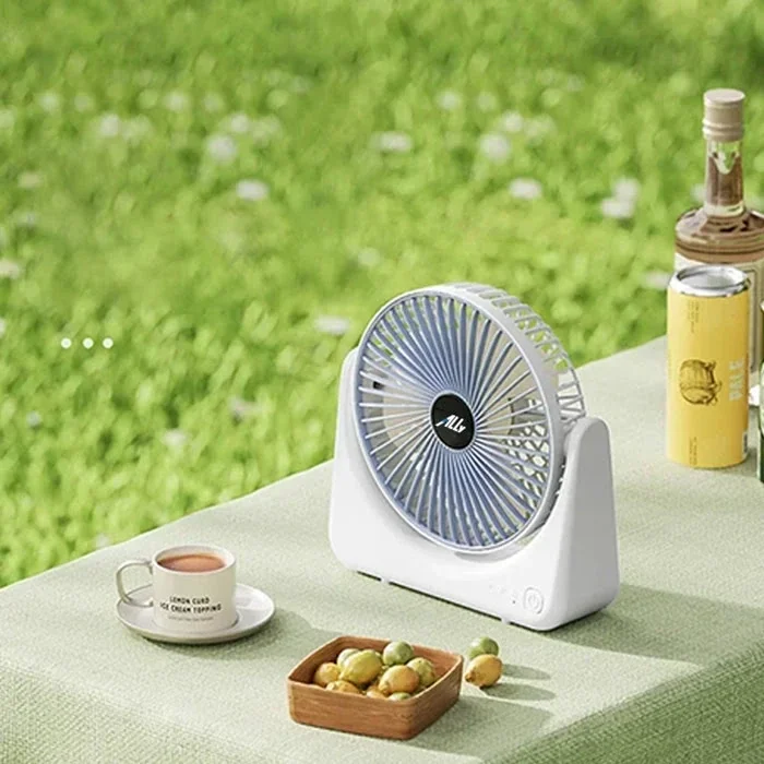 Ally S21 Şarjlı Fan Ergonomik Ev Ofis Sessiz Vantilatör-(5775)