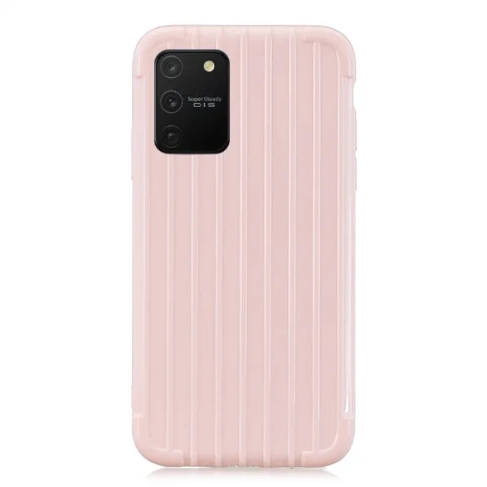 Ally Samsung Galaxy S10 Lite/A91 Trunk Lines ince Soft Silikon Kılıf-(5775)