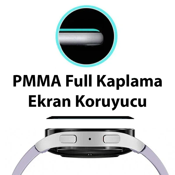 Ally Samsung Galaxy Watch 6 40mm PMMA Cam Ekran Koruyucu-(5775)