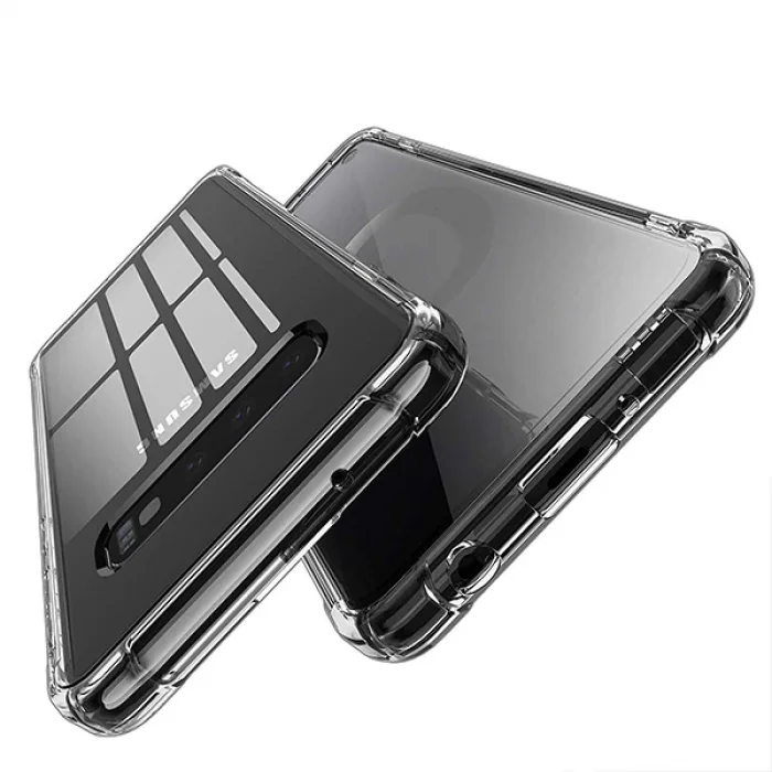 Ally Sm Galaxy S10 Anti-Drop Darbe Emici Silikon Kılıf-(5775)