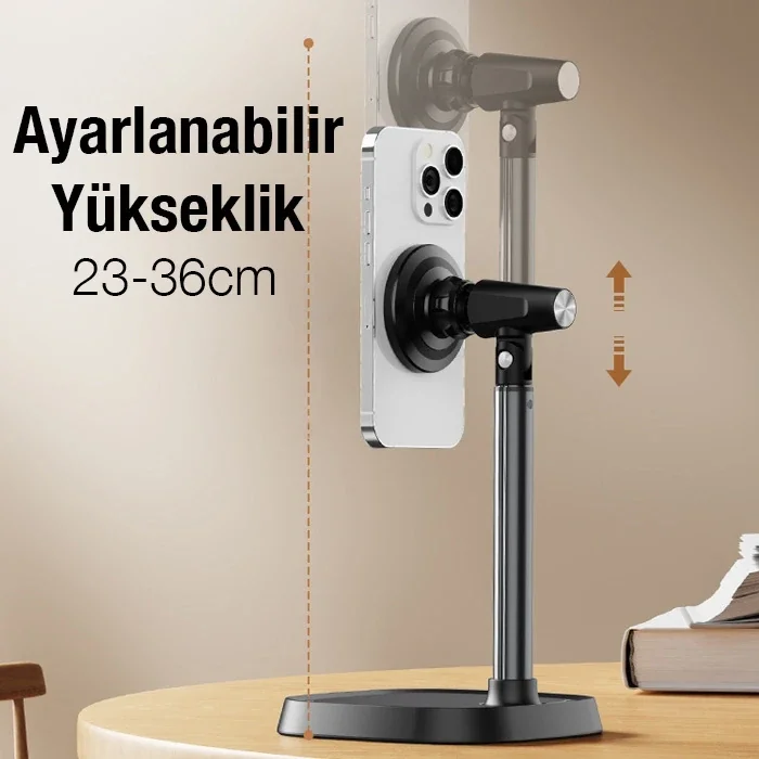 ALLY T8-MA1 Masa Üstü MagSafe Telefon Tutucu-(5775)