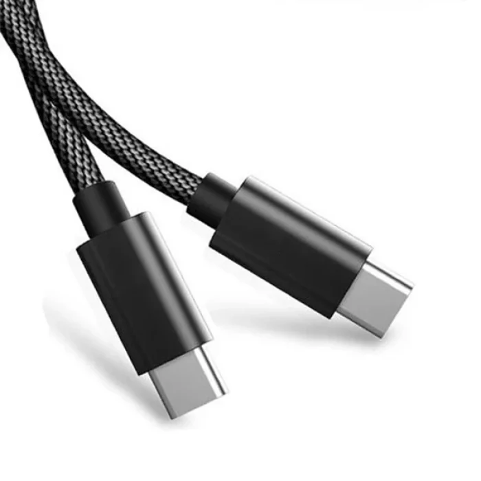 Ally Type-C -TO Type C 60w Qc3.0A Hızlı 0.20cm Kısa Şarj Kablosu-(5775)