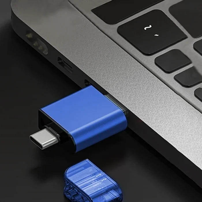 ALLY USB 3.0+Type-c+Lightning Sd Kart Okuyucu - Hızlı Card Reader-(5775)