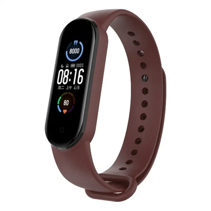 ALLY Xiaomi Band 5 Akıllı Bileklik İçin Silikon Kayış Kordon-(5775)