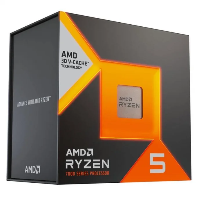 AMD RYZEN 5 7500X3D 4.0GHZ 96MB 65W AM5 FANSIZ