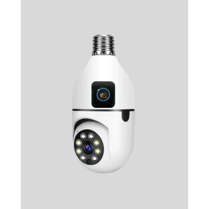 Ampul Tipi WiFi Kamera 2MP Lensli Full HD Görüntü ve Akıllı Hareket Algılama (Kopya)