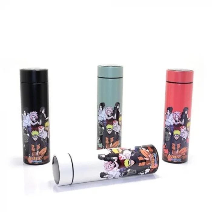 Anime Baskılı Dijital Göstergeli Termos 500 ml Model 2