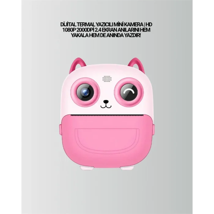 Anında Yazdıran Kamera – Çocuklara Uygun, Hafif ve Renkli