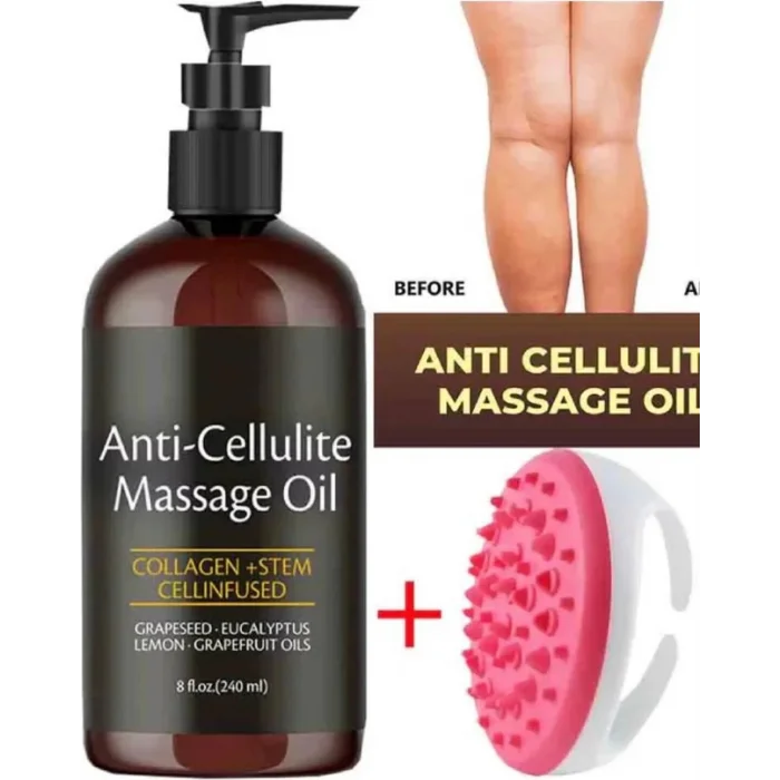 Anti Cellulıte Masaj Bakım Yağı 240 ml 2 Adet
