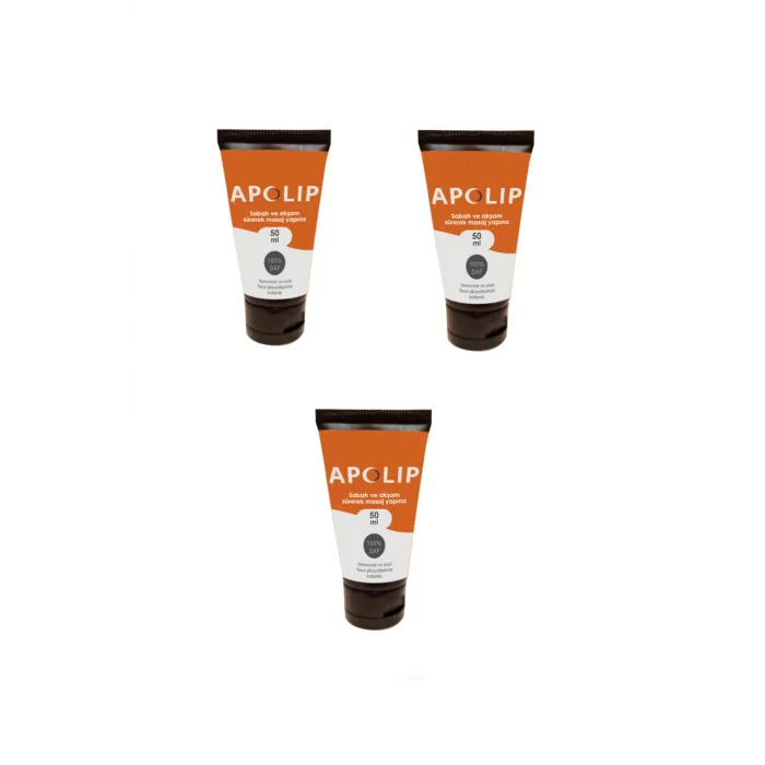 Apolip Kremi 50ml 3 Adet