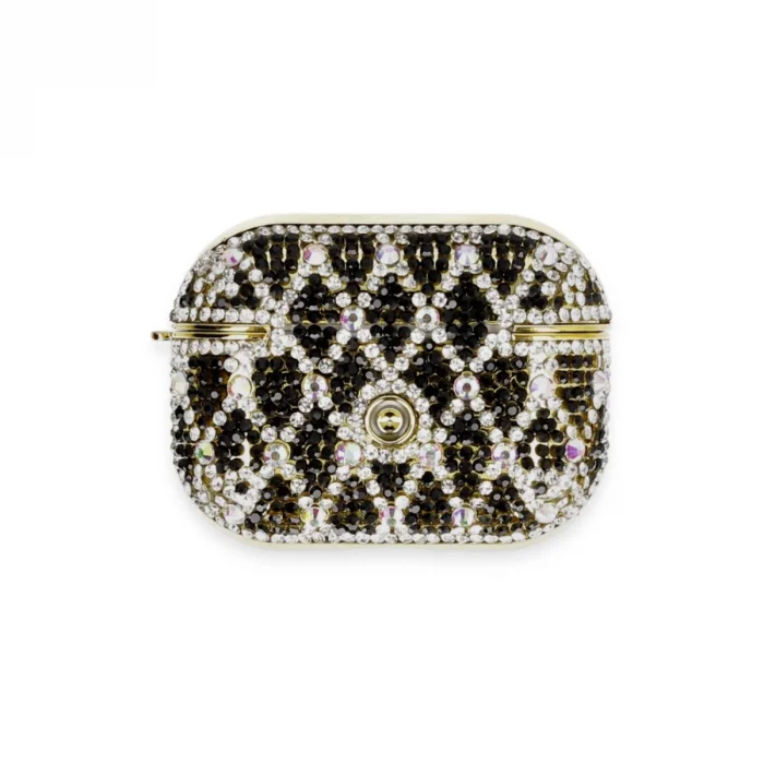 Apple Airpods Pro 2 (2.nesil) Klor Taşlı Kılıf - Desen 3