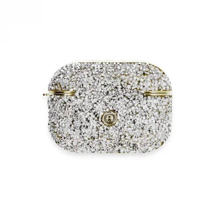 Apple Airpods Pro 2 (2.nesil) Luz Taşlı Kılıf - Mavi