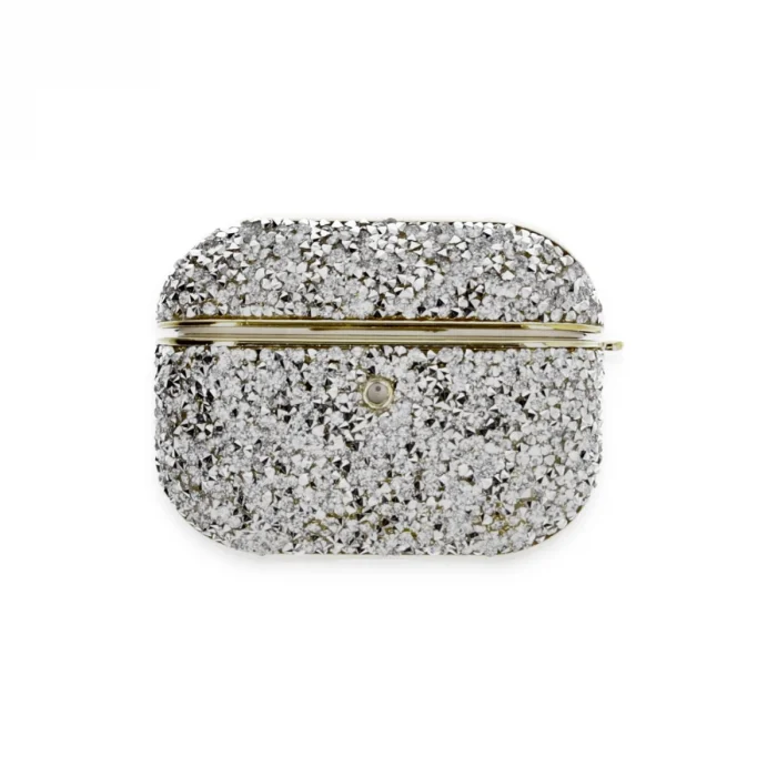 Apple Airpods Pro 2 (2.nesil) Luz Taşlı Kılıf - Mavi