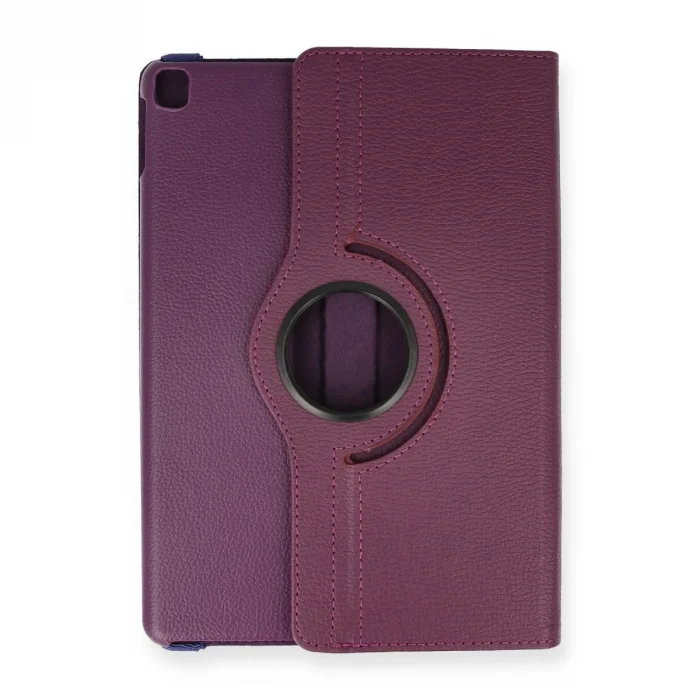 Apple İpad Pro 11 (2024) Kılıf 360 Tablet Deri Kılıf - Mürdüm