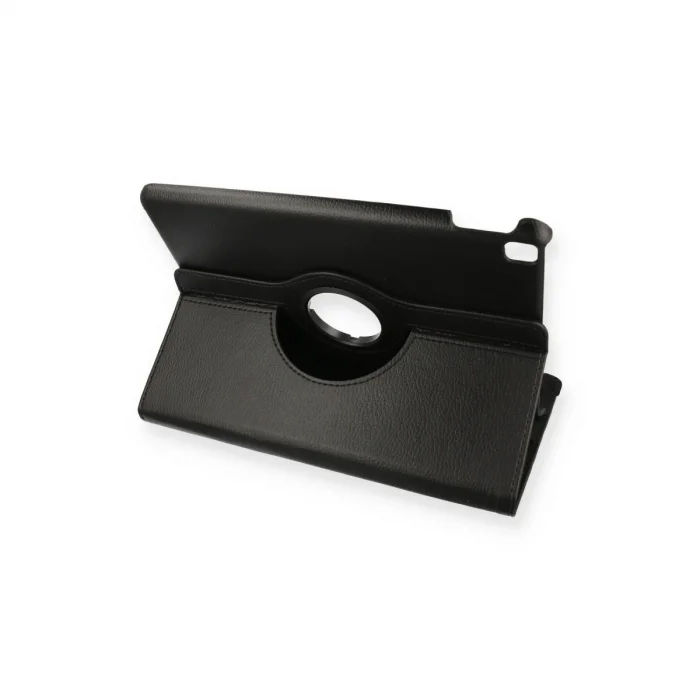 Apple İpad Pro 13 (2024) Kılıf 360 Tablet Deri Kılıf - Siyah