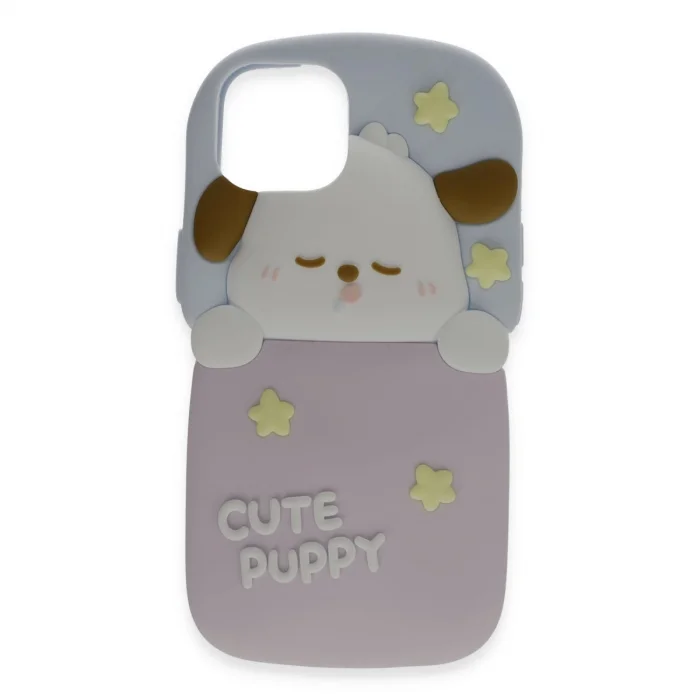 Apple İphone 15 Pro Max Kılıf Poky Karakter Silikon Kapak - Desen 9