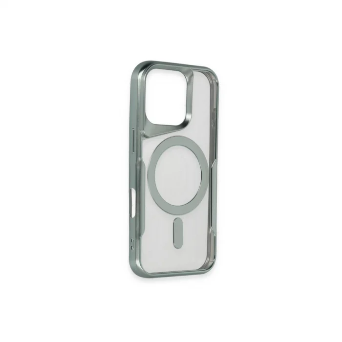 Apple İphone 16 Plus Kılıf Boyi Magsafe Silikon Kapak - Derin Mor