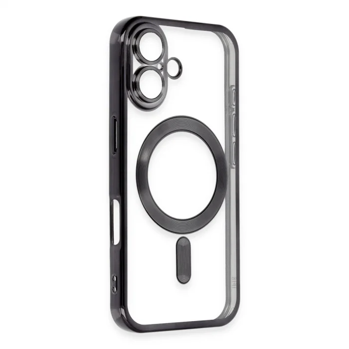 Apple İphone 16 Plus Kılıf Kross Magneticsafe Kapak - Siyah