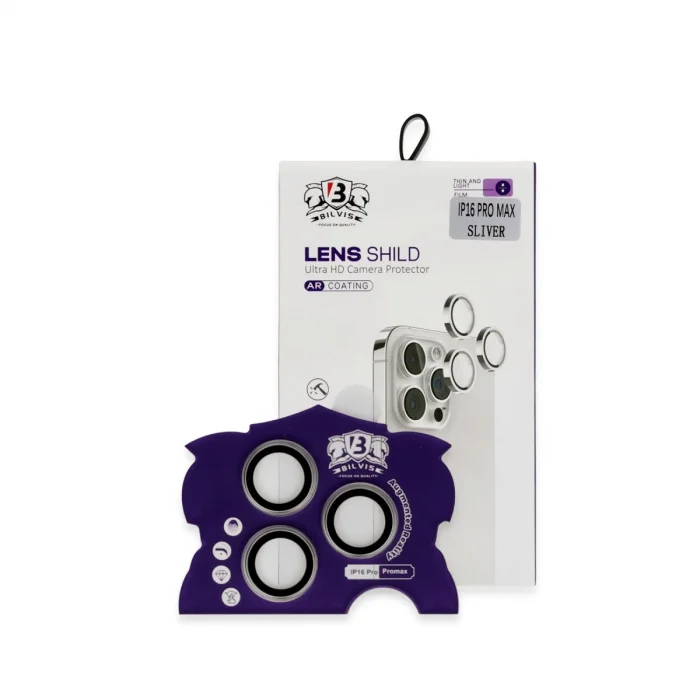 Apple İphone 16 Pro Max Bilvis Titan Kamera Lens - Titan Gri