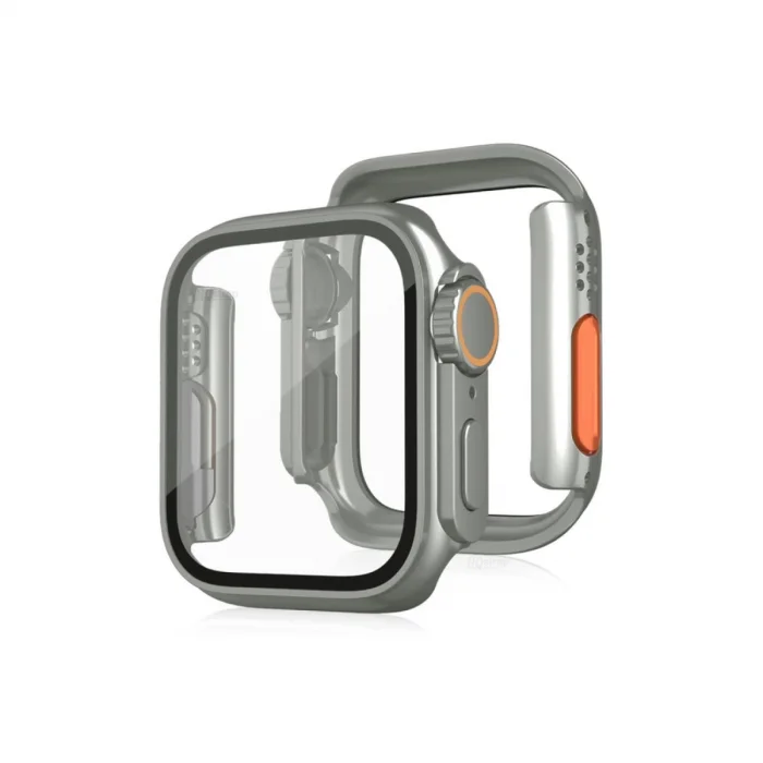 Apple Watch 41mm Watch 49mm Kasa Dönüştürücü Ve Ekran Koruyucu - Yıldız Işığı