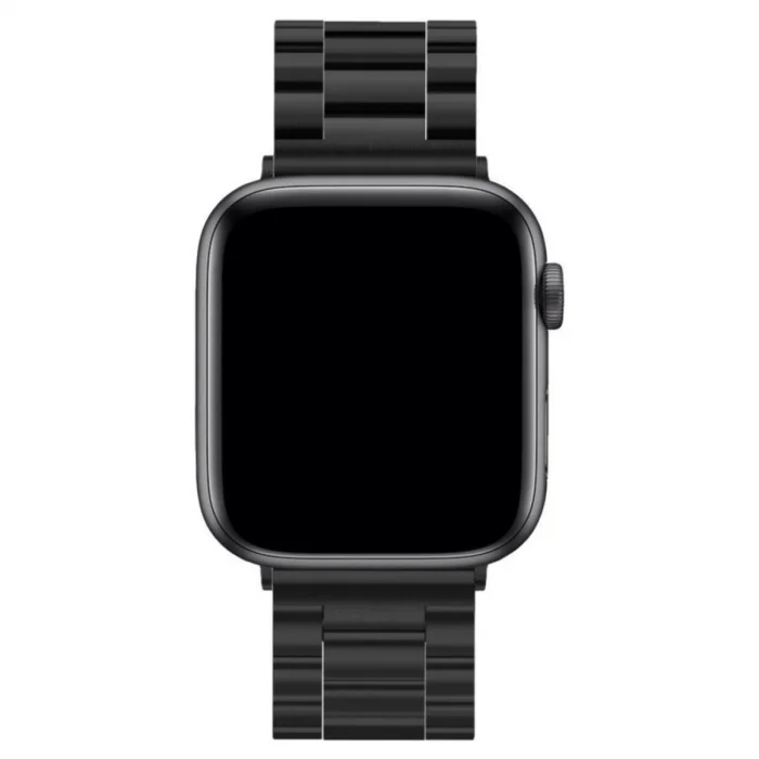 Apple Watch 42mm Metal Baklalı Kordon (saat Değildir) - Siyah