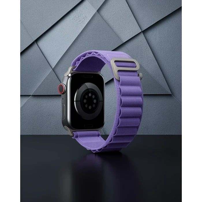 Apple Watch 42mm Mountain Kordon - Lila