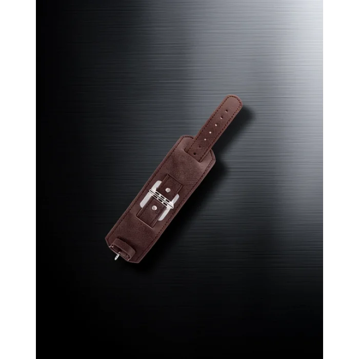 Apple Watch 42mm NL17 Deri Kordon - Mürdüm