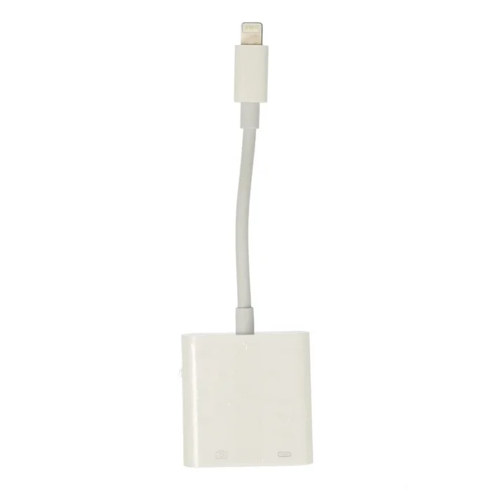 APR22 Iphone Otg 2in1 - Beyaz