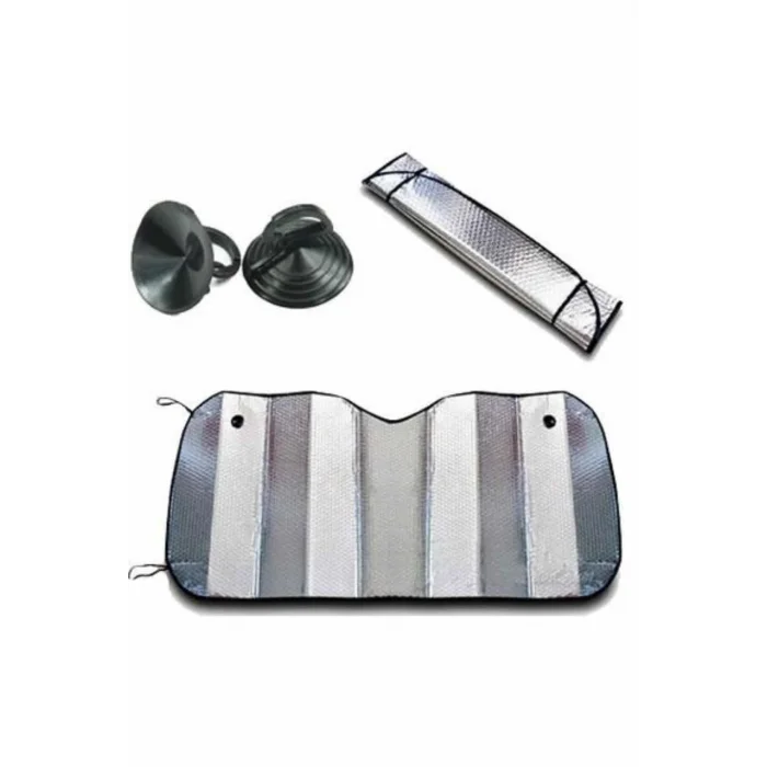 Araba Ön Cam Güneşliği Katlanabilir Oto Güneşlik Tüm Araç Modellerine Uygun