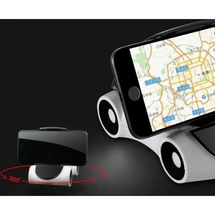 Araba Tasarımlı Araç İçi Telefon Tutucu 360 Dönebilen Ayarlı
