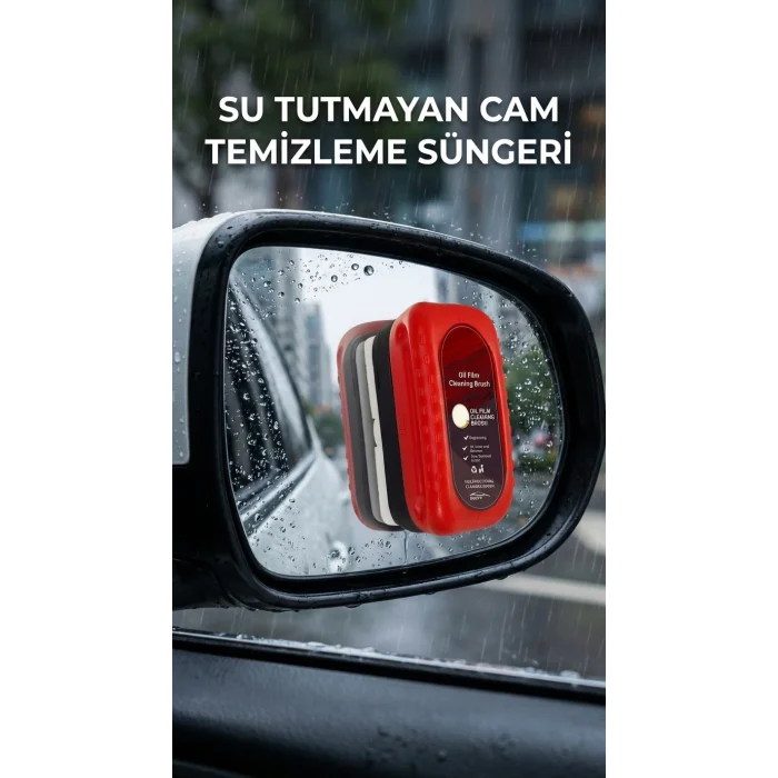Araç Camı İçin Su Geçirmez Temizleme Süngeri - Pratik Kullanım
