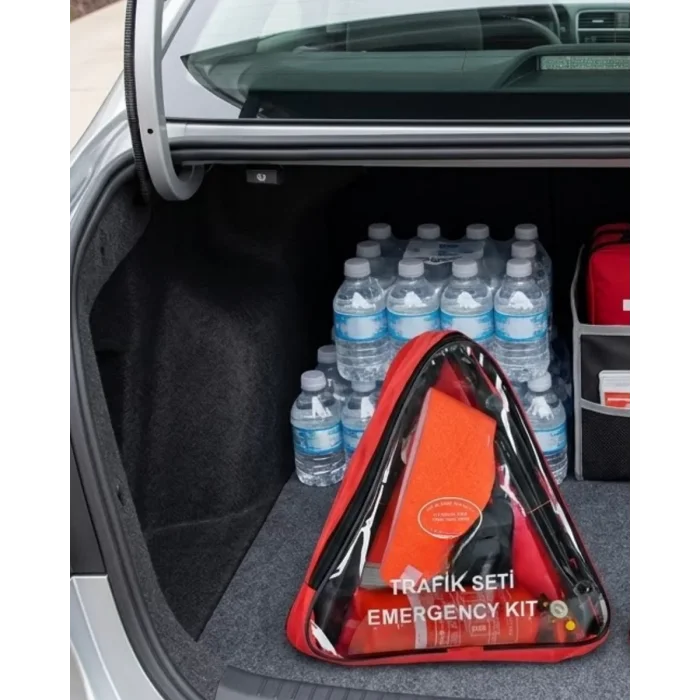 Araç İçi Güvenlik Trafik Seti Tam Donanımlı Acil Müdahale Kiti