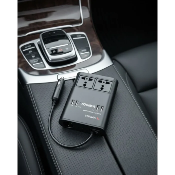 Araçta 220V Kullanım Sağlayan USB Destekli Güç İnvertörü